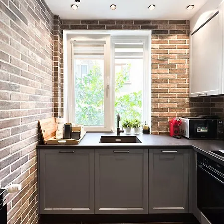 Apartamento 2br By Ndk - Ac - Desk - Lux Interior - Balcony